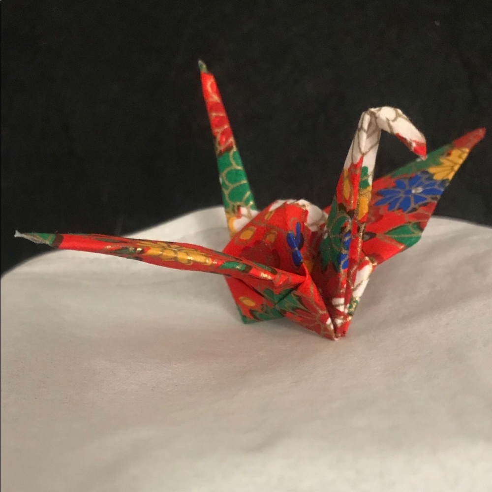 Handmade Origami Cranes